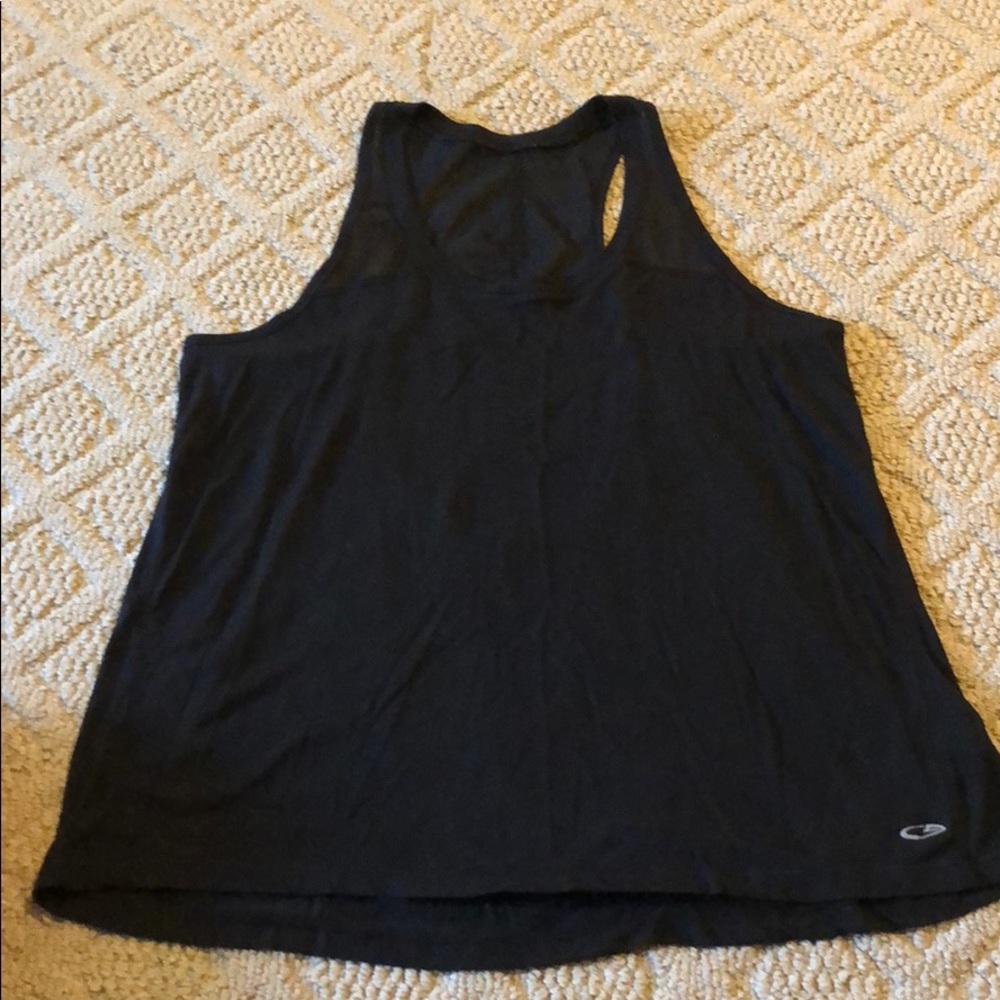 Champion black workout top